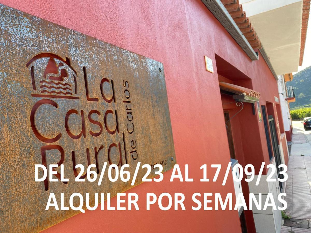 La Casa Rural De Carlos Playa de Gandia Exteriér fotografie